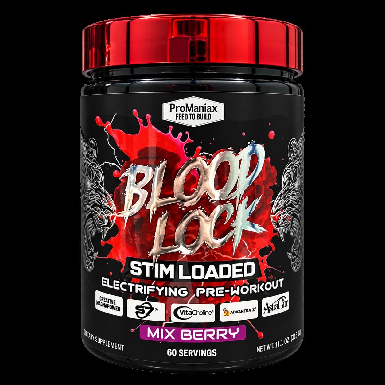 Promaniax Blood Lock Stim Loaded — Mix Berry